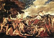 POUSSIN, Nicolas The Triumph of Flora  sg Germany oil painting reproduction